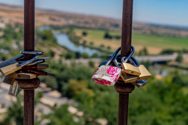 istock The padlocks of love, Toledo. 1269540443