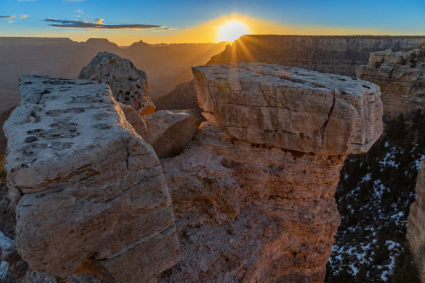 istock view to Grand Canyon in sunrise 1269554404