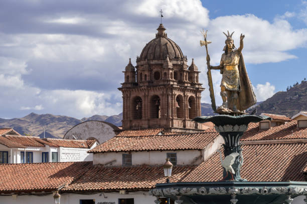 istock View of the historical central square of Cusco, Peru 1269555695