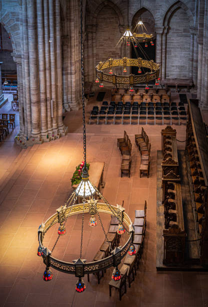istock Strict Interior of the Basel Minster 1269561083