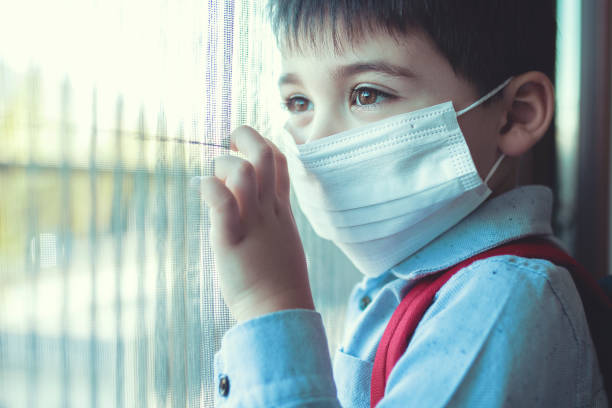 istock Child in isolation at home 1269563756