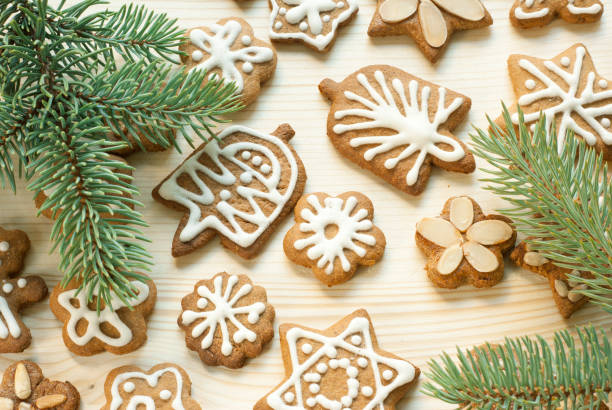 istock Christmas gingerbread cookies 1269575289
