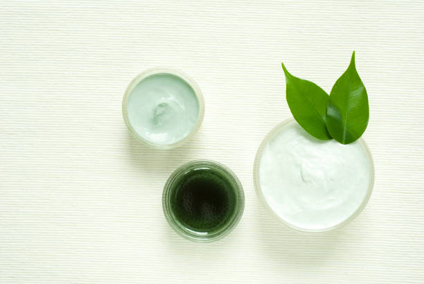 istock Face cream, hand cream, cosmetic oil 1269575301