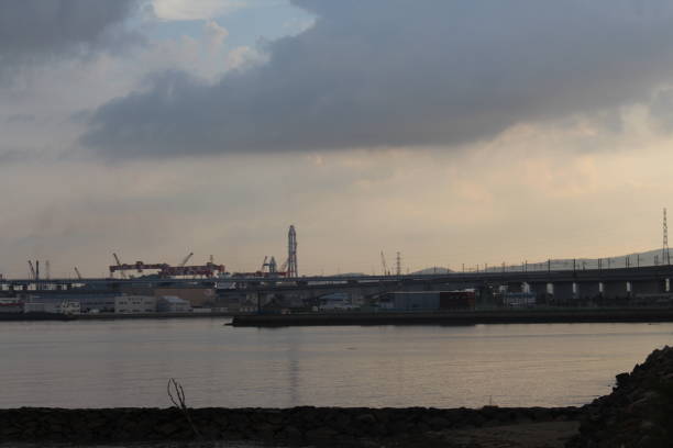 istock Cloudy Seto Inland Sea 1269595674