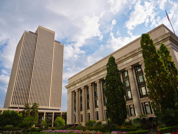 istock Temple Square in Salt Lake City Utah 1269602030