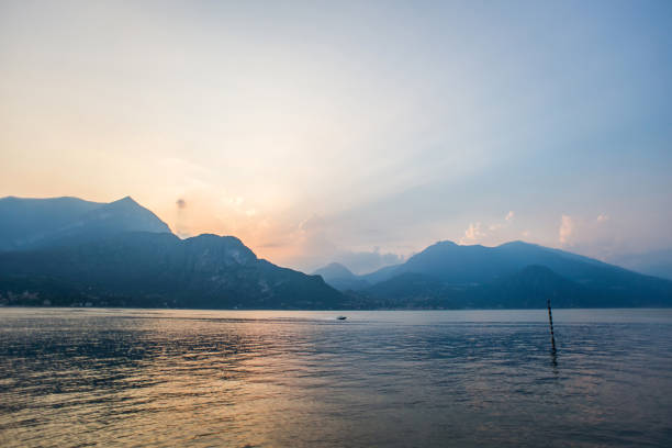 istock Sunset and Twilights on Lake Como in Italy. 1269613426