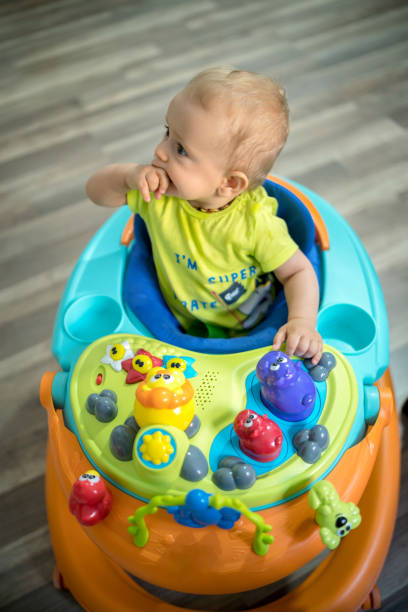 istock Baby in baby walker 1269614852