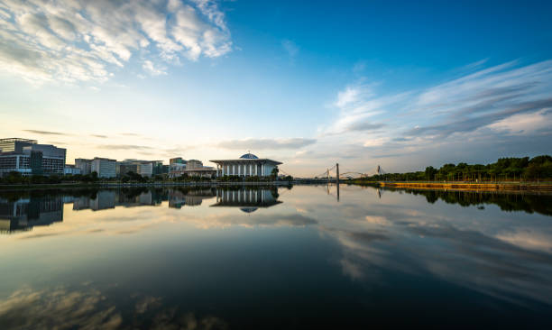 istock Sunrise at Tunku Mizan Mosque 1269620280