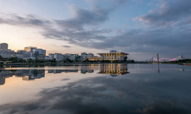 istock Sunrise at Tunku Mizan Mosque 1269621454