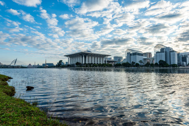 istock Sunrise at Tunku Mizan Mosque 1269621523