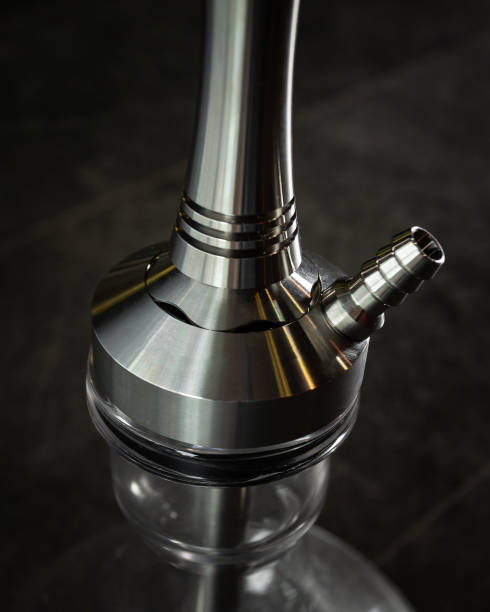 istock part of the hookah, modern design, on a background. 1269621590
