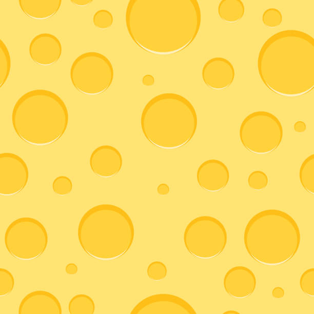 치즈, 치즈 매끄러운 질감. 벡터 그림입니다. 벡터. - cheese backgrounds textured emmental cheese stock illustrations