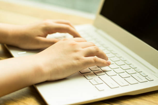 istock A woman with a laptop 1269632085