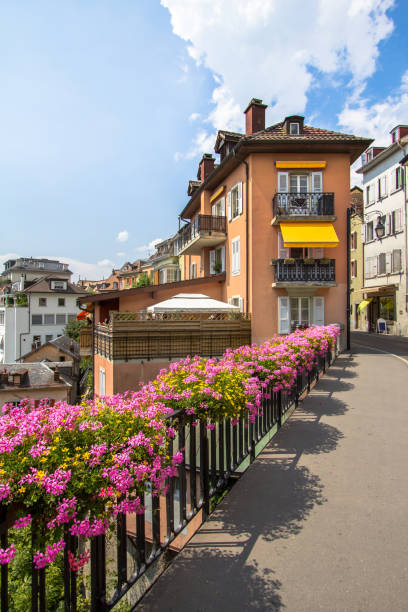 istock Old city Montreux, Switzerland 1269632778