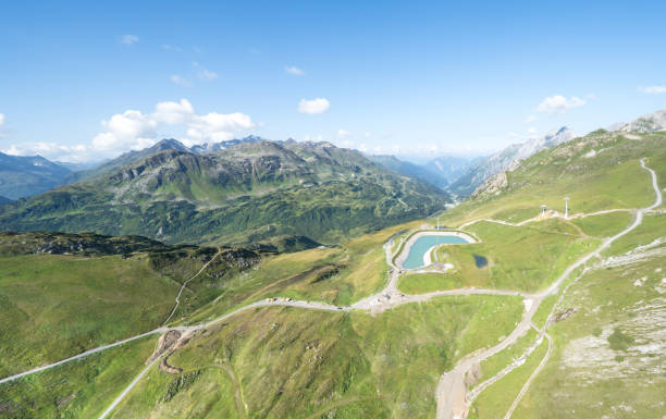 istock Idyllic summer landscape in the Alps 1269634234