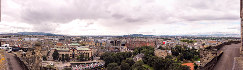 A view across the wonderful city of Edinburgh, the capital of Scotland.