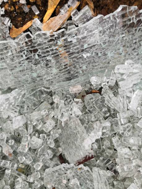 istock broken glass into small crumbs lying on the ground 1269647163