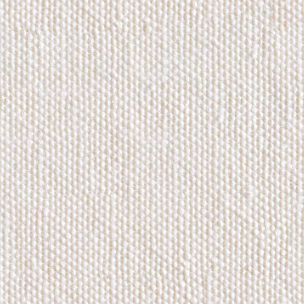 istock Beige linen canvas. Seamless square texture. Tile ready. High quality background. 1269647944