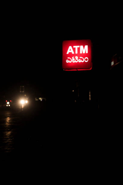 istock atm sign board on a dark street 1269662144