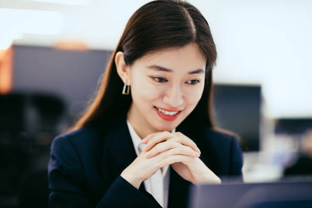 istock Professional Asian businesswoman working in office. 1269664237