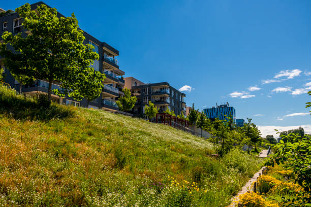 istock modern residential complex in Karlsruhe, Germany 1269664359