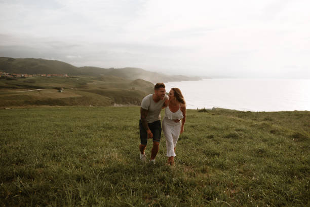 istock Portrait of a young couple having fun 1269682824