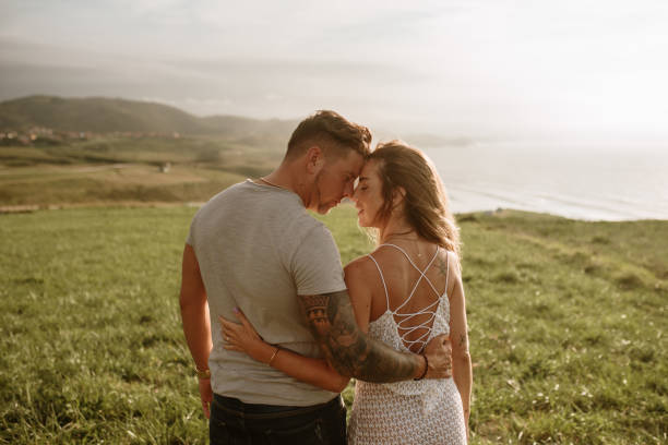 istock Rear view of a young couple 1269682973