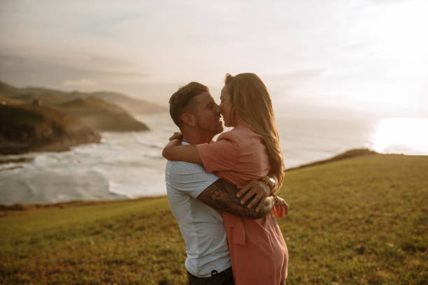 istock Portrait of a young couple embraced 1269683225
