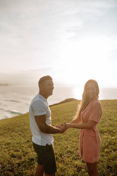 istock Portrait of a young couple having fun 1269683239