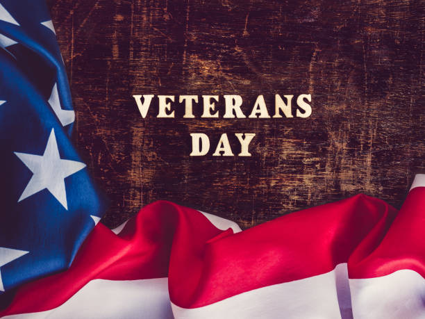 istock Veterans Day. Beautiful greeting card. Close up 1269700703