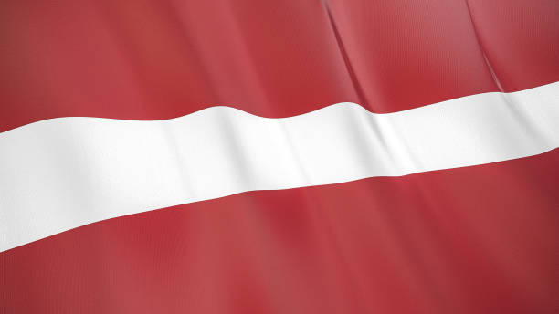 istock The flag ofLatvia3D illustration. 1269701774