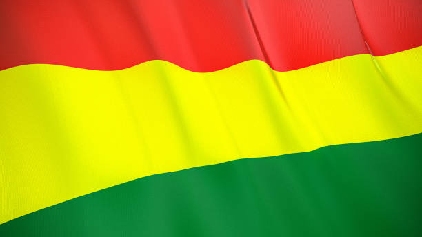 istock The flag ofBolivia3D illustration. 1269701993
