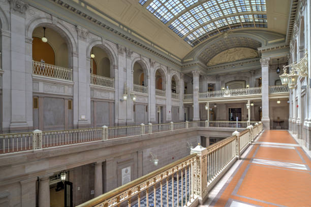 istock Hartford, Connecticut City Hall interior view 1269703751