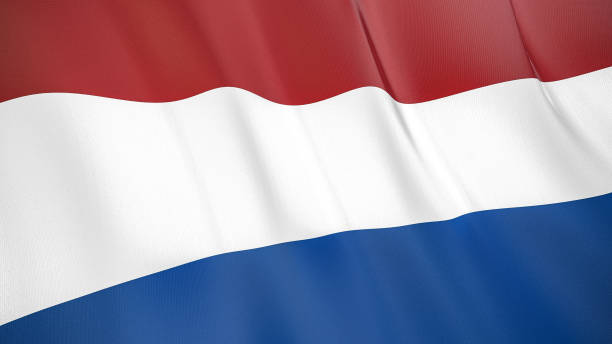 istock The flag of Netherlands 3D illustration. 1269704535