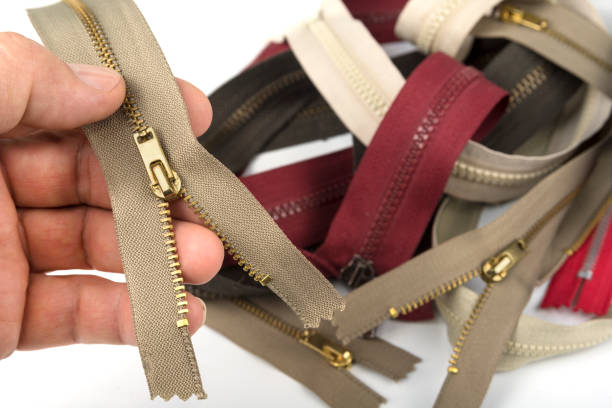 istock Pile zippers on a white background 1269711780