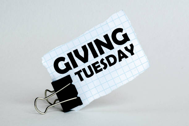 istock white paper on the white background with text Giving Tuesday 1269717573