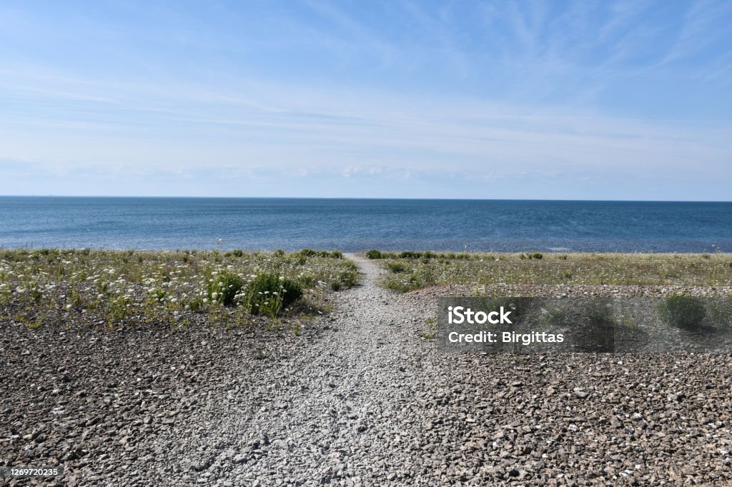 The swedish nature reserve Neptuni Akrar The swedish nature reserve Neptuni Akrar on the island Oland in the Baltic Sea Baltic Sea Stock Photo