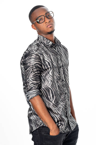 istock Afro Latino man looks at camera for picture 1269723893