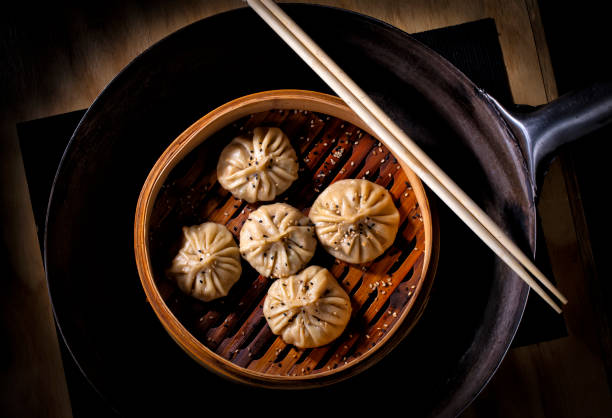Dumpling chino Dumpling chino chinese dumpling stock pictures, royalty-free photos & images