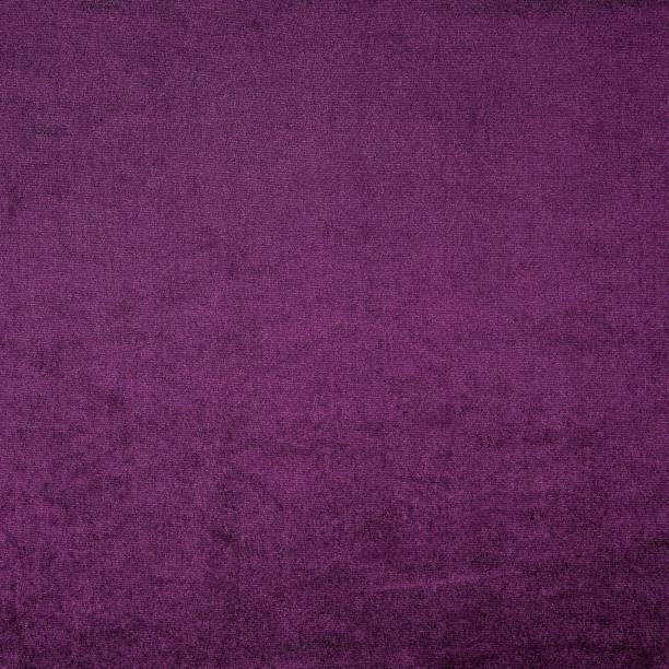istock Purple velvet upholstery fabric texture 1269733506