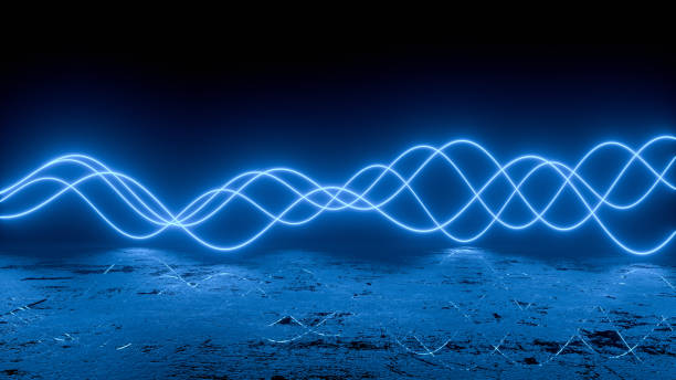 istock 3d abstract background with ultraviolet neon lights and wavy lines 1269743164