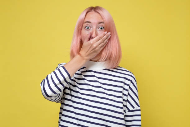 istock Girl looking at something sad and shocking 1269744352