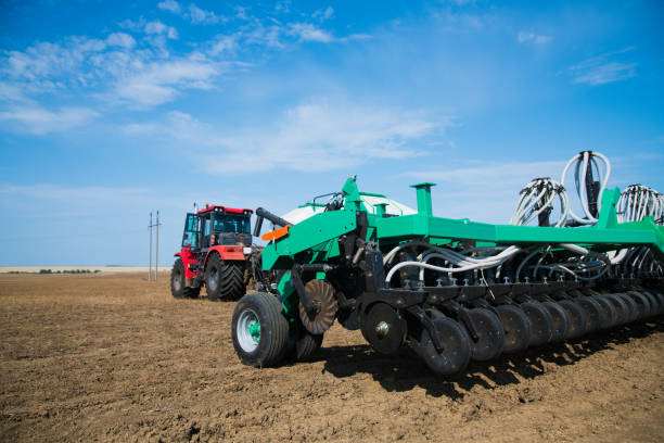 istock Agricultural tillage in spring 1269746863