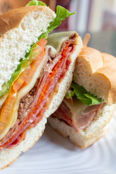 istock Italian deli sandwich 1269760448