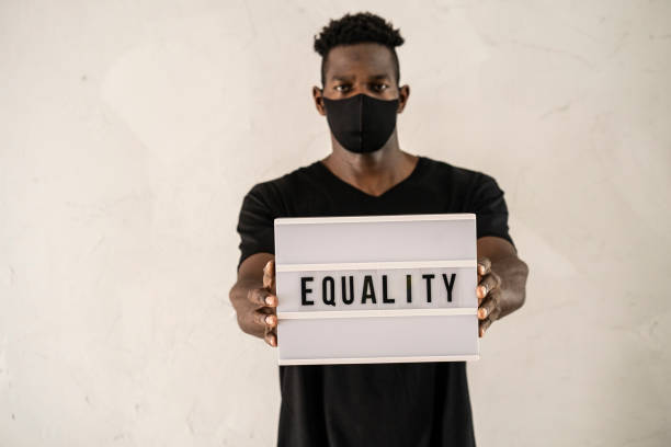 istock Standing for equity rights in the world 1269762354