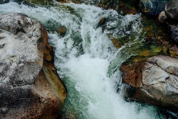 자연 - spring stream landscape boulder 뉴스 사진 이미지