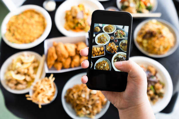 istock Taking photo of food. 1269774429