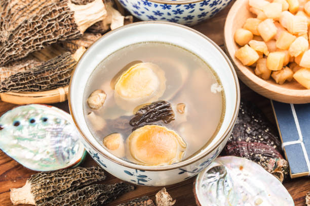 istock Chinese Cuisine-Abalone and Morel Soup 1269776971