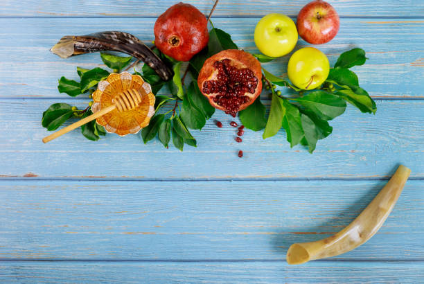 istock Jewish New Year or Rosh Hashanah concept. 1269778856