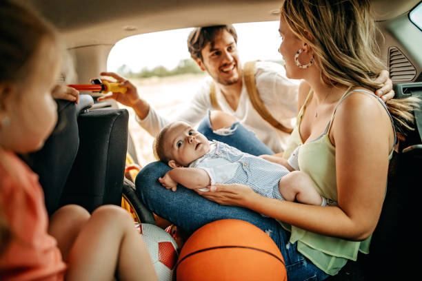 istock Smiled family going to vacation 1269779519
